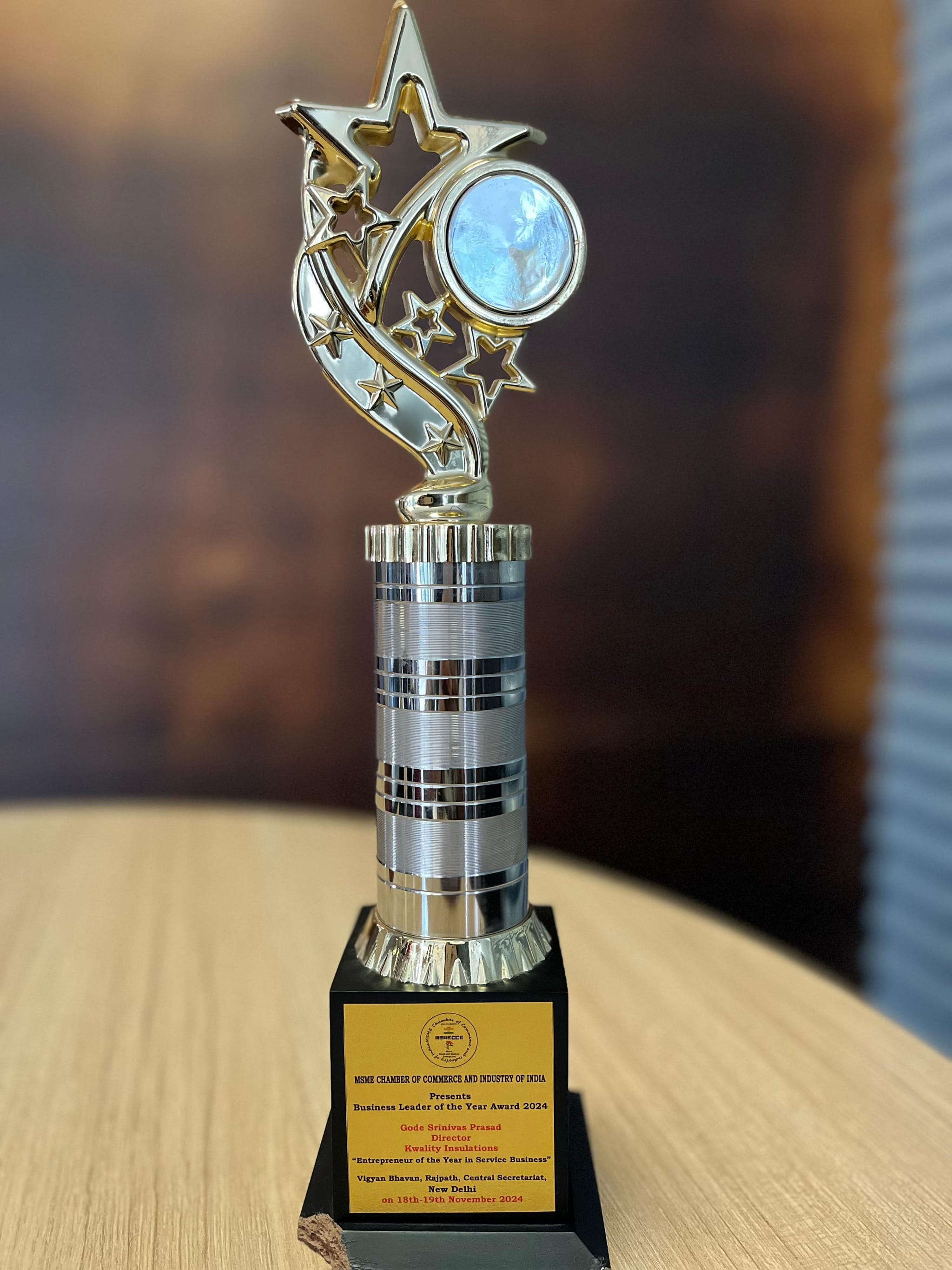 2024 MSME Business Leader of the Year Award