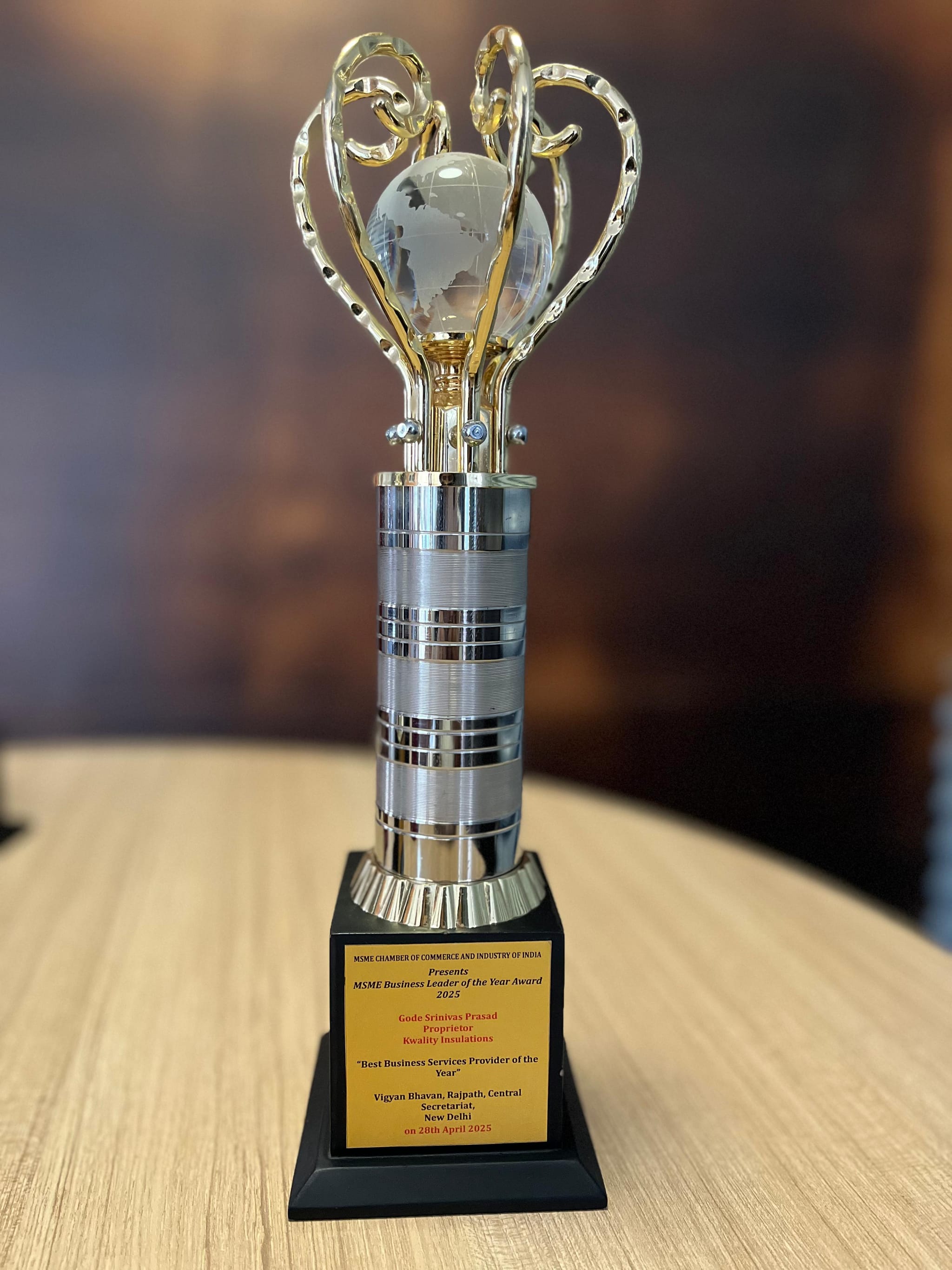 2025 MSME Business Leader of the Year Award